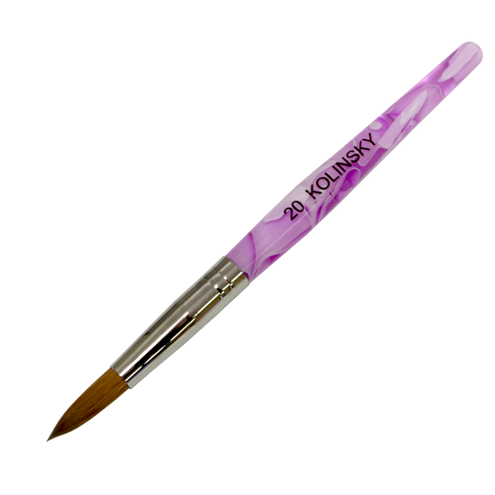 Kolinsky Acrylic Brush Round Ferrule 