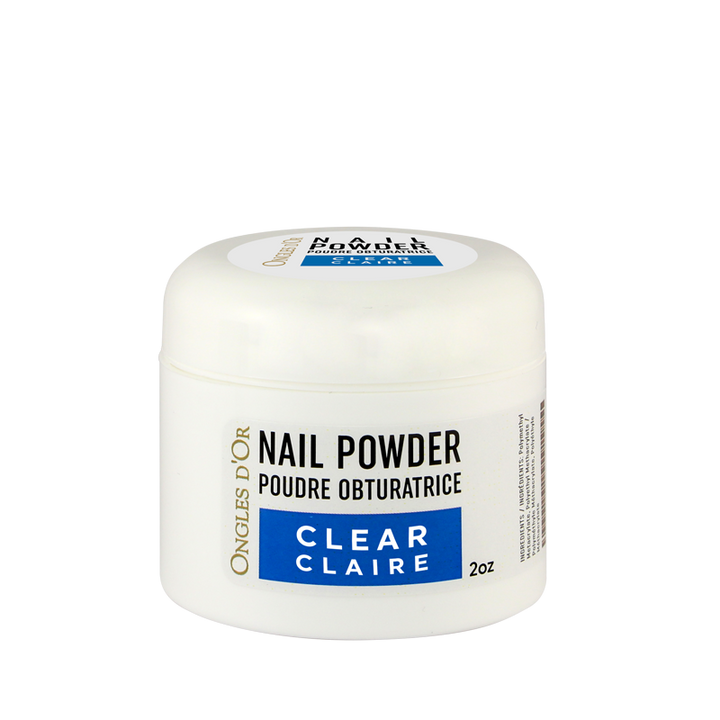 poudre résine claire 2oz