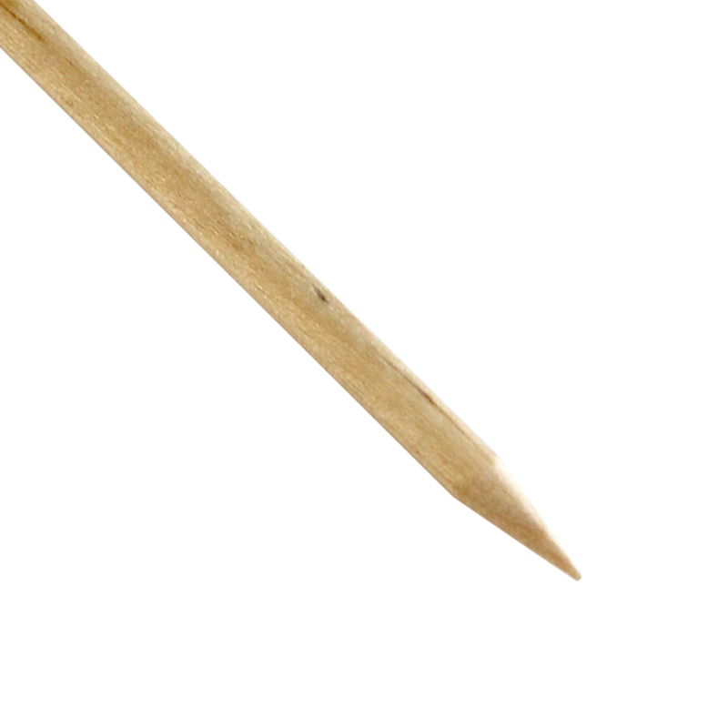 Orange wood cuticle pusher Short (11.5cm) 12 units (PCBOC12)
