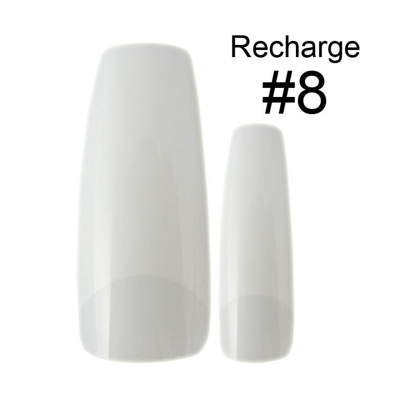 Prothèse ongles Conventionnelle large plat 8