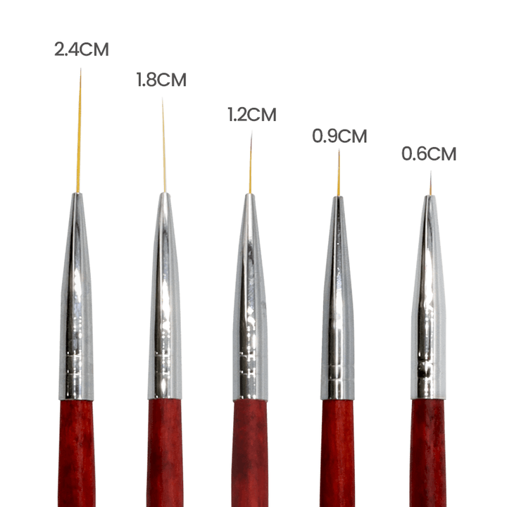 Decoration Brush 1.2cm Wood Handle
