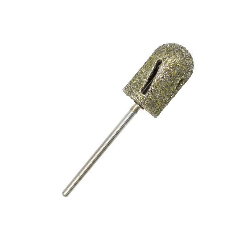 Pointe au Diamant Capuchon Cylindre 13mm Rude 3/32 (Fente)