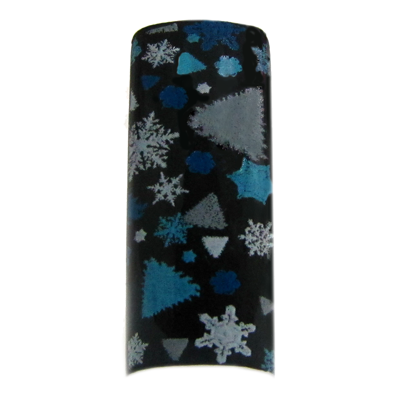 prothèse ongle noel hiver