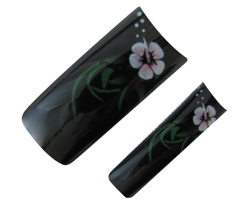 Capsules Déco. Françaises Fleurs Blanches sur Noi