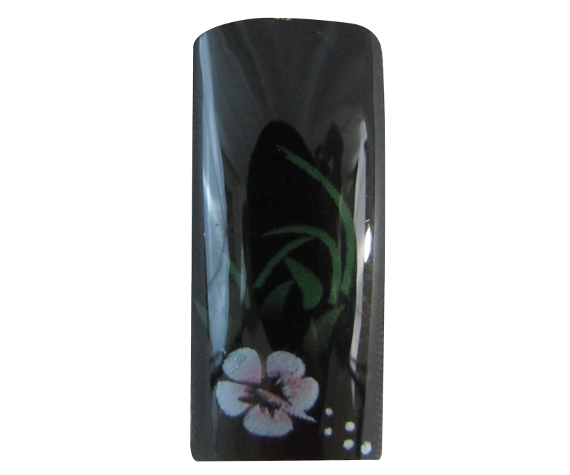 Prothèses Déco. Françaises Fleurs Blanches sur Noi
