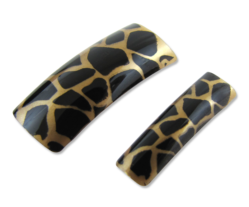 Capsules girafe or et noir