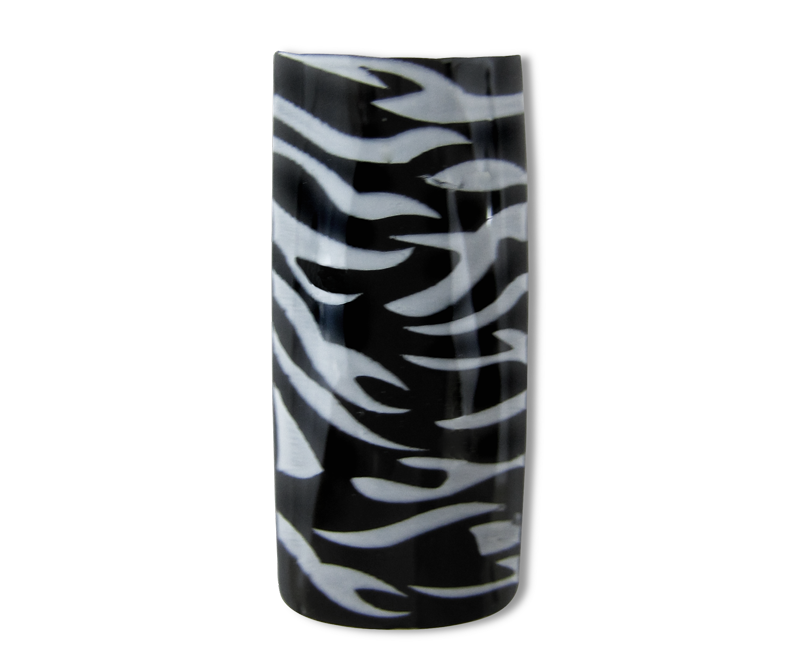 capsules ongles zèbre