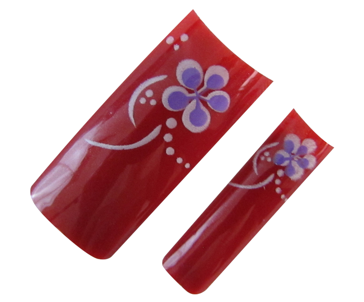 prothèses fleur rouge
