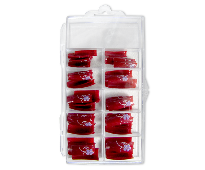 prothèses fleur rouge