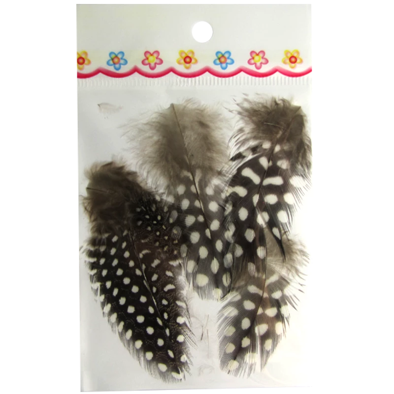 Plumes Décoratives Noir / Blanc Crème (PDNBC)