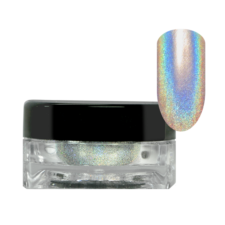 Poudre à effet Holographique - Arc-en-ciel