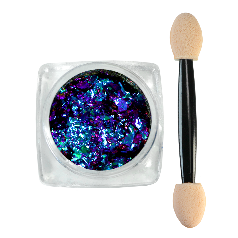Chameleon effect powder #8 - purple/turquoise