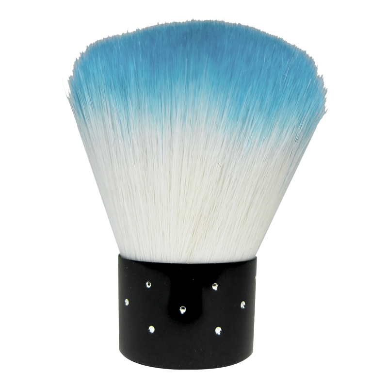 Short Dust Brush Sky Blue/ White Diamond (w)