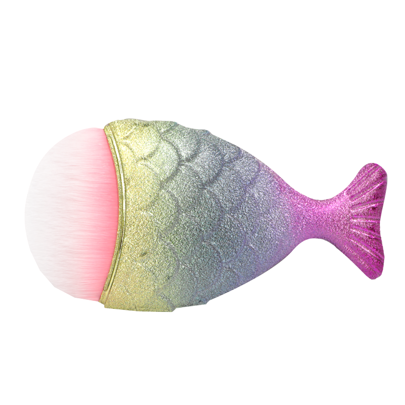 Pinceau Époussette Poisson Arc-en-Ciel