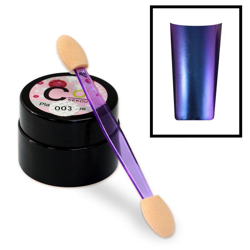 effet sirène bleue et mauve
