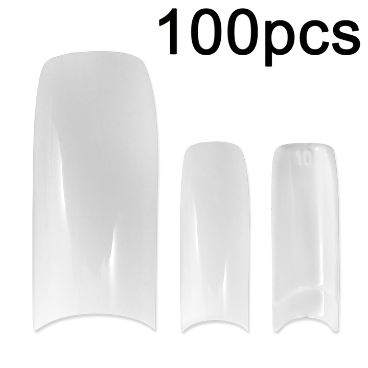 Prothèses Françaises Blanches Jinhong Art Nail (100 pcs) - gros plan prothèses