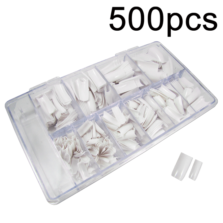 Prothèses Françaises Blanches Jinhong Art Nail (500 pcs) - boite