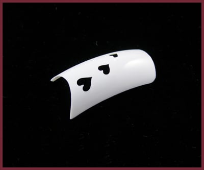 Prothèse Française Blanche Style Coeur (100qté)