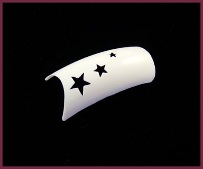 Prothèse Française Blanche Style Étoile (100qté)