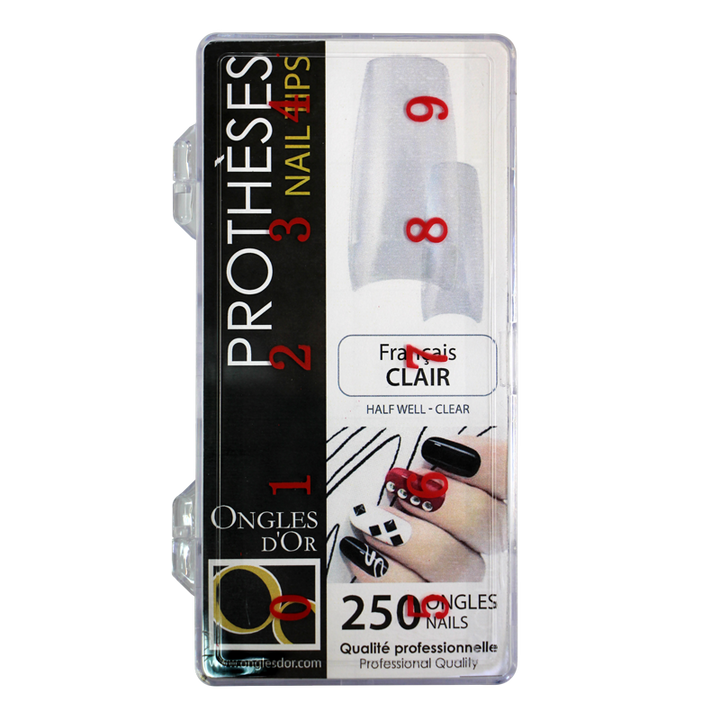 Prothèse Française Claire boîte de 250