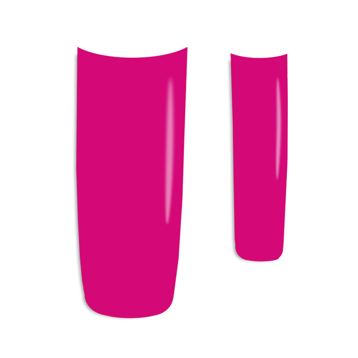 Prothèse Française Unie Rose Fluorescent (100 pcs) - vue 2