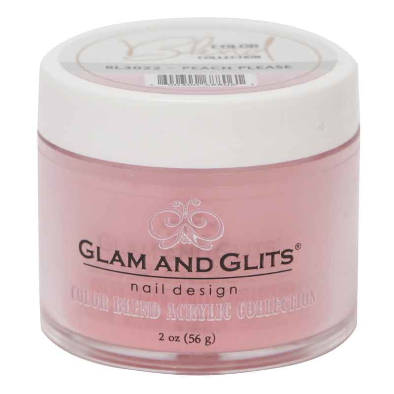 Poudre Glam and Glits Color Blend BL3022 Peach Please 2oz