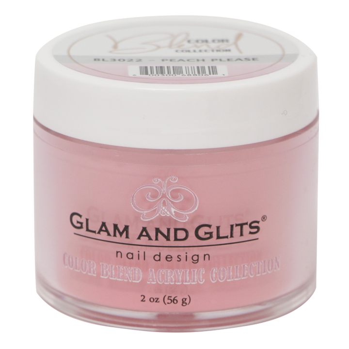 Poudre Glam and Glits Color Blend BL3022 Peach Please 2oz