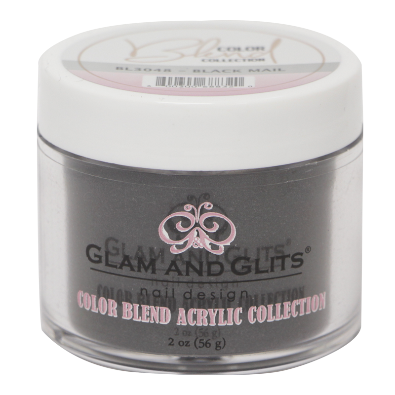 Poudre Glam and Glits Color Blend BL3048 Black Mail 2oz