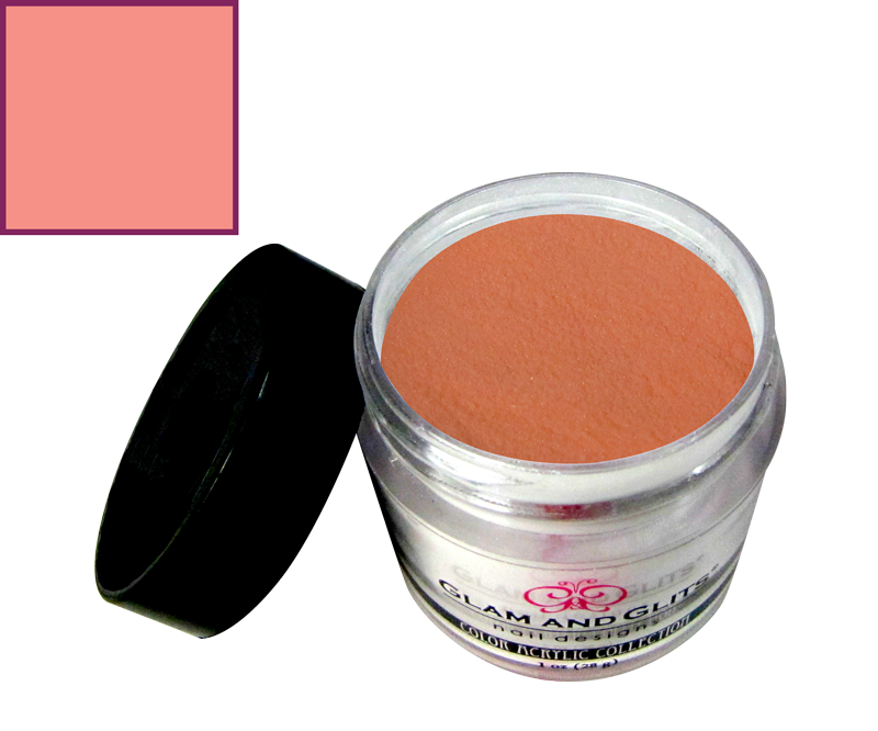 Glam and Glits orange saumon 315