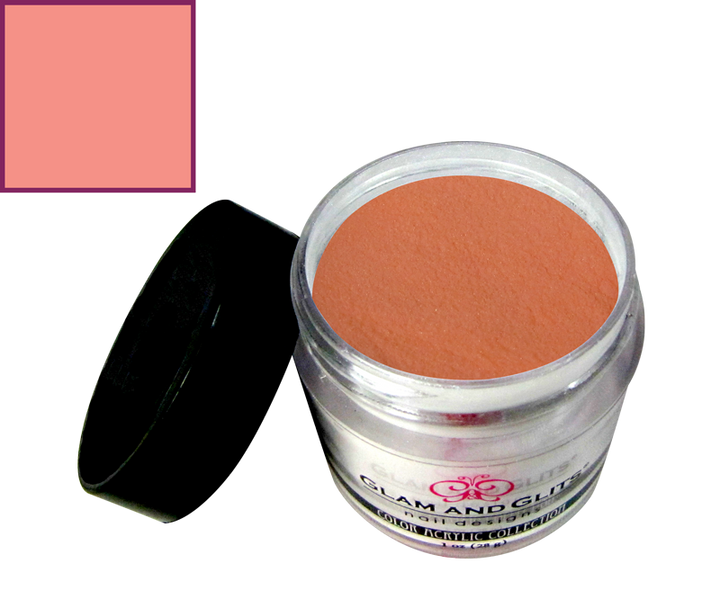 Glam and Glits orange saumon 315
