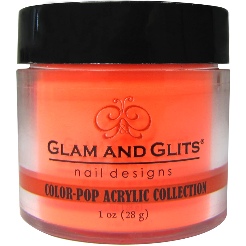  Glam and Glits orange 349 Popsicle