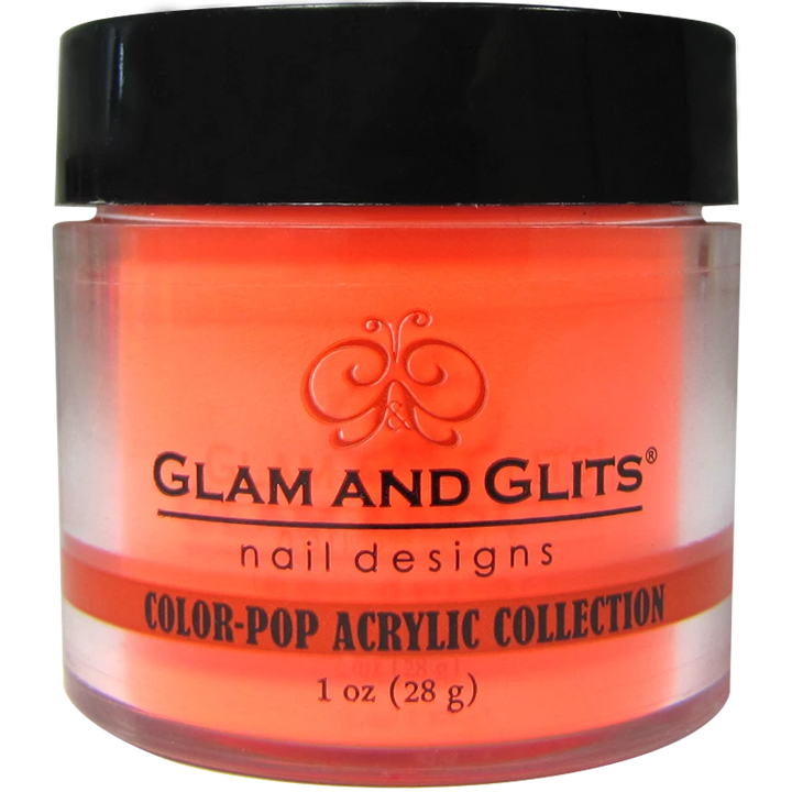  Glam and Glits orange 349 Popsicle