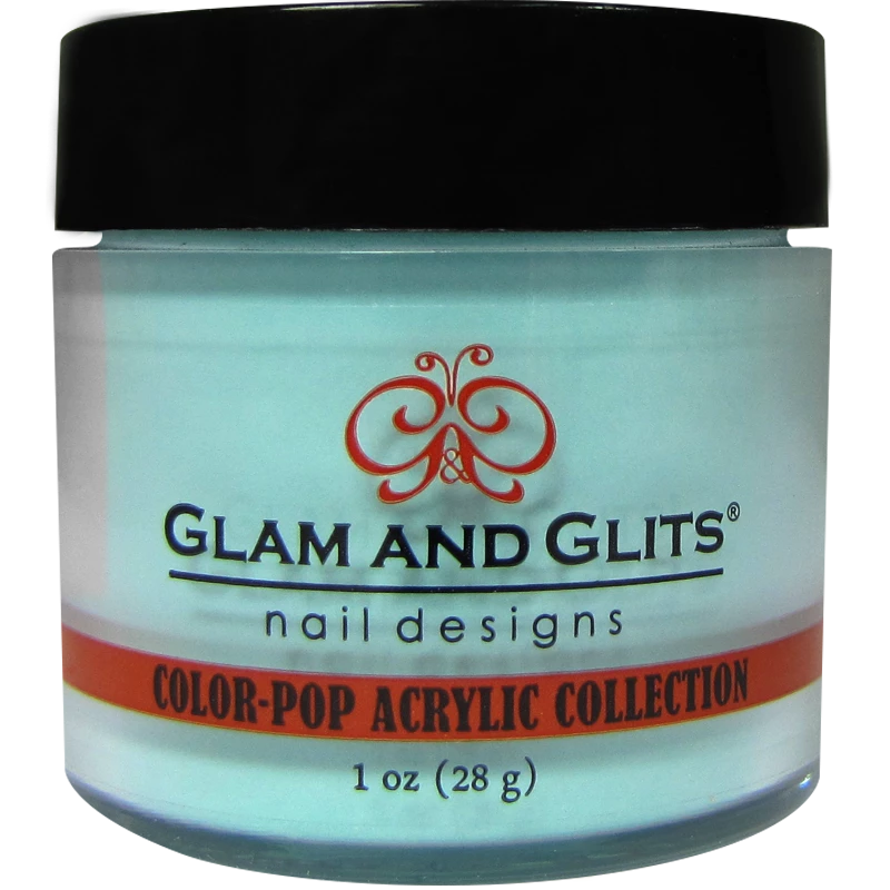 Poudre Glam and Glits bleu turquoise Pop Wave 376