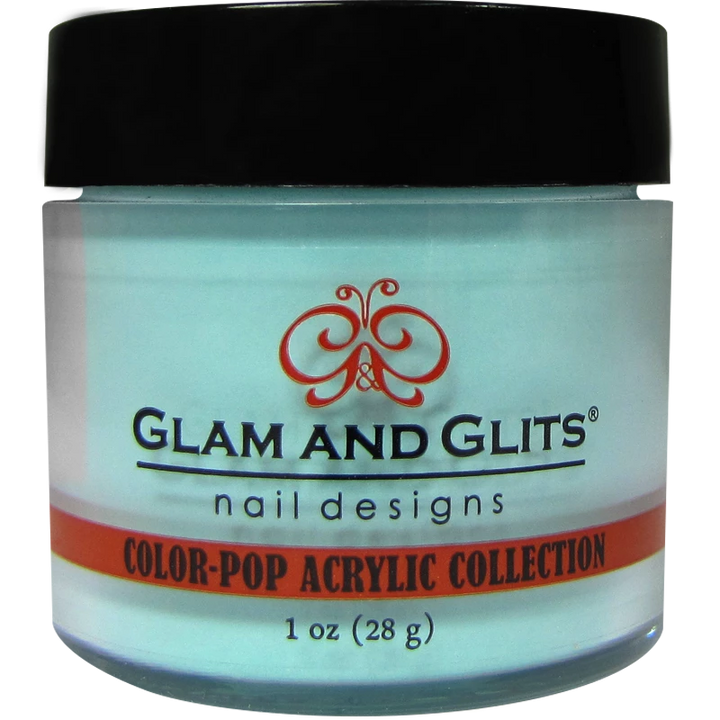 Poudre Glam and Glits bleu turquoise Pop Wave 376