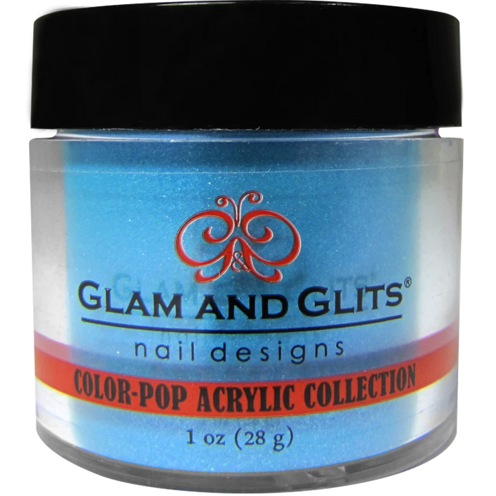 Glam and Glits bleu pailleté