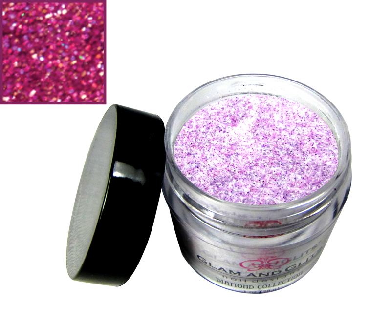 glitter mauve