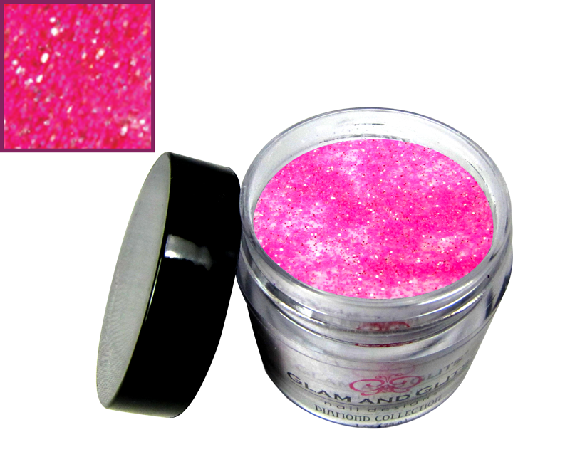 glitter fuchsia