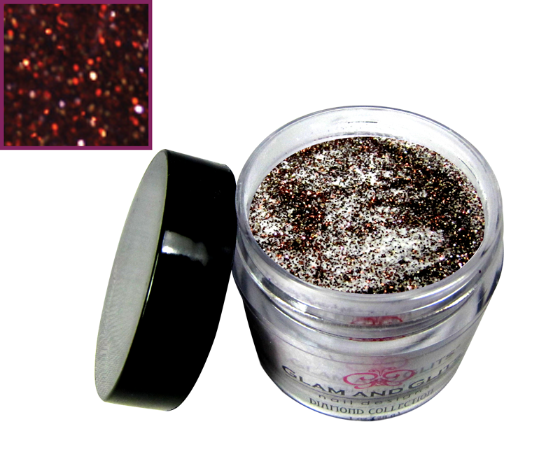 Glitter brun