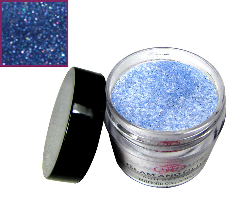 Glitter bleu