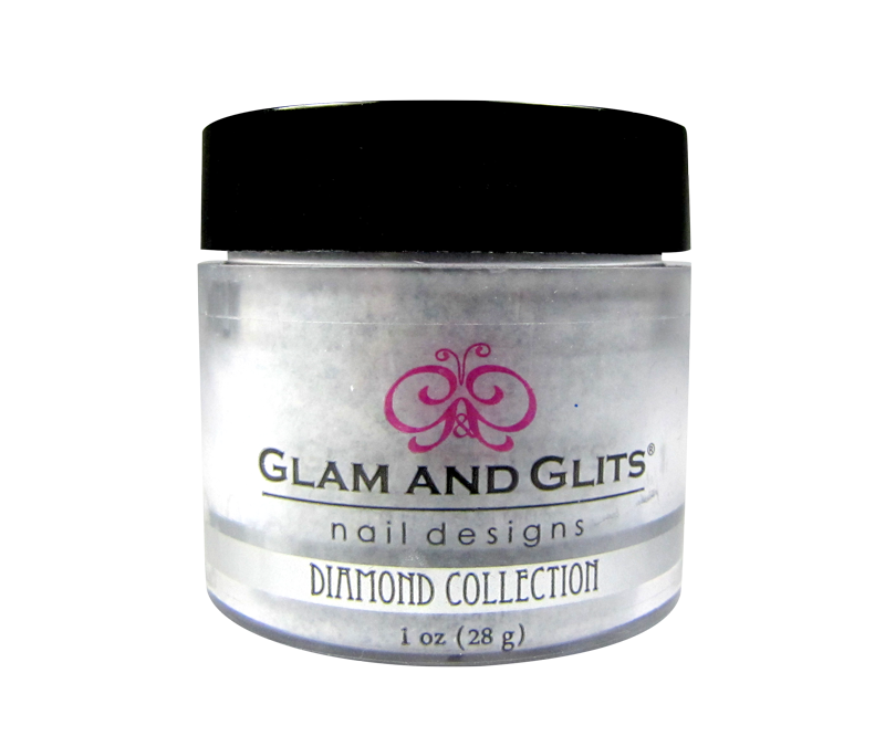 Glam and Glits Poudre acrylique gris Onyx 64