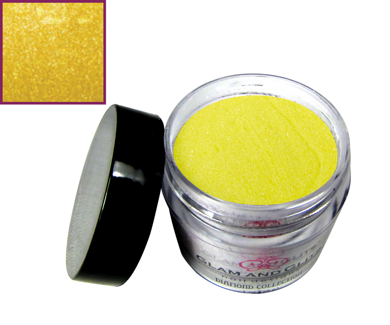 Glam and Glits Powder - Diamond Acrylic - Sunflower DAC75 (1 oz)