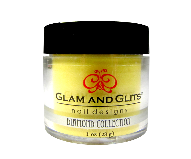 Glam and Glits Poudre acrylique jaune Sunflower 75