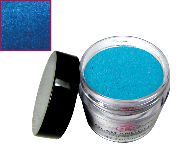 Poudre acrylique bleu