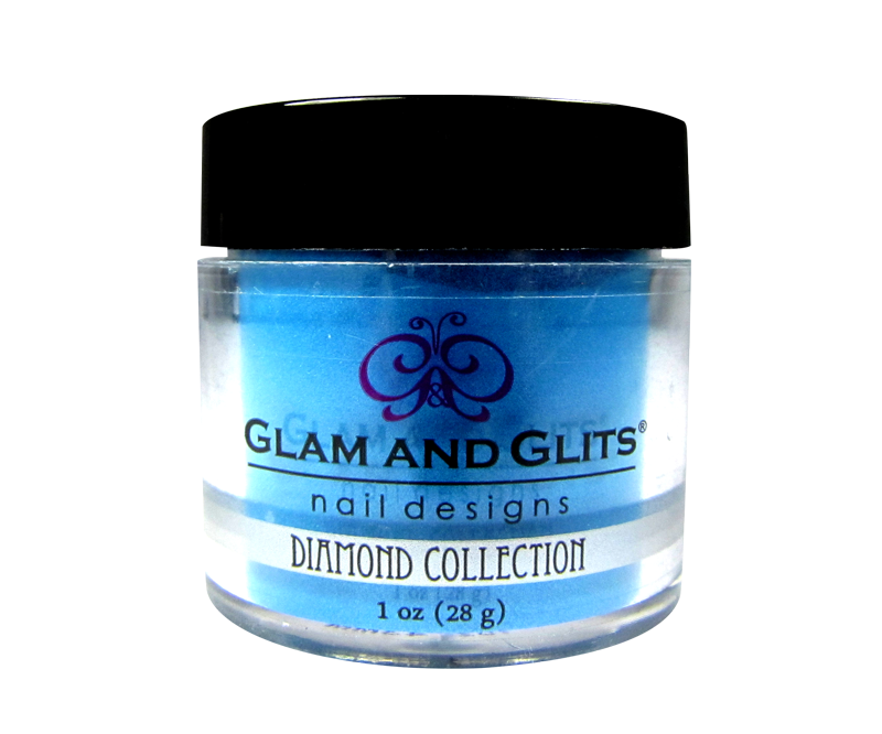 Glam and Glits Poudre acrylique bleu 84 Deep Blue