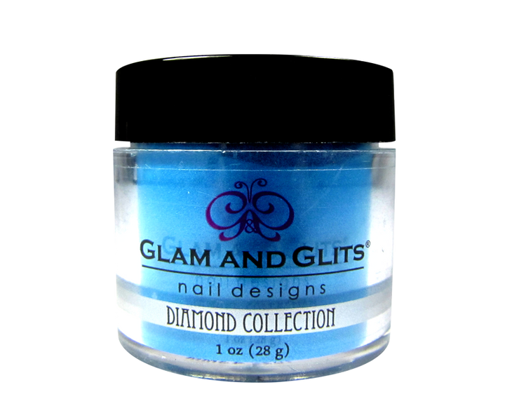 Glam and Glits Poudre acrylique bleu 84 Deep Blue