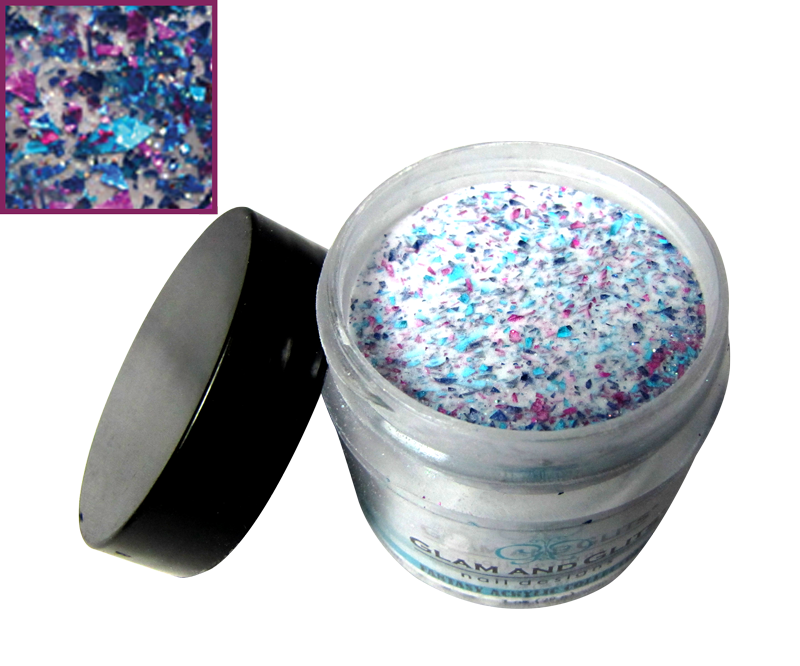 Glam and Glits rose et bleu 