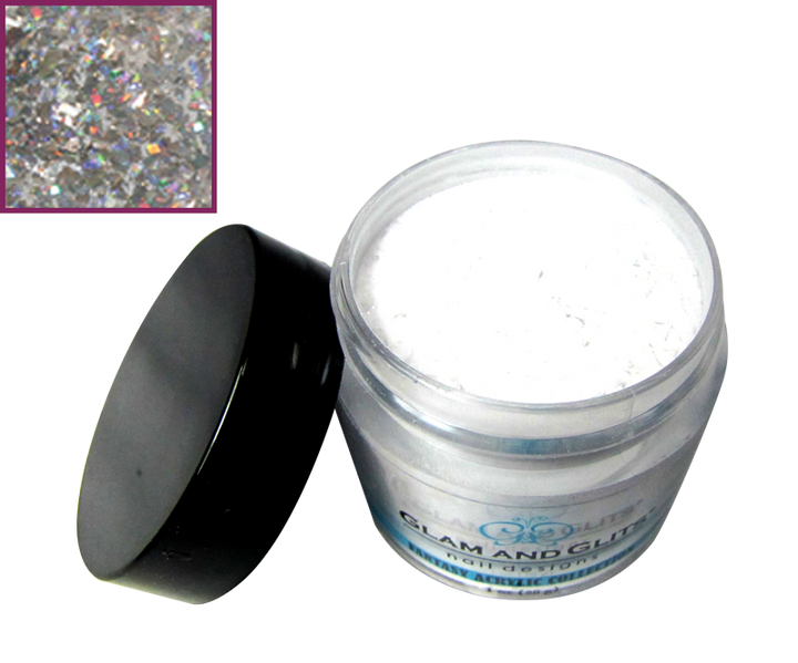 Glam and Glits glitter argent 