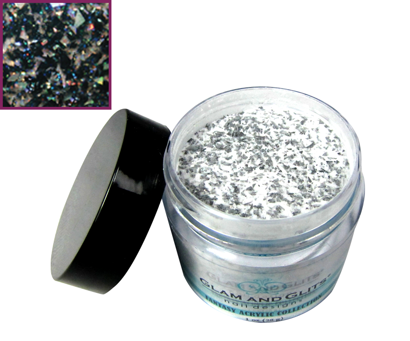 Glam and Glits Powder - Fantasy Acrylic - Crescent Moon #515