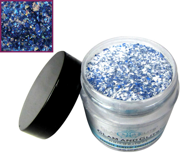 Glam and glits Blue Smoke