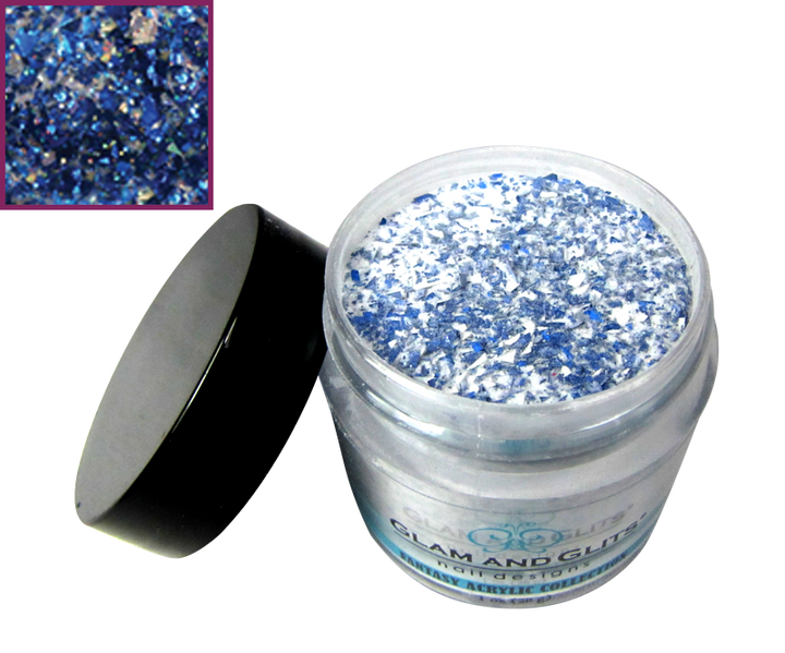 Glam and glits Blue Smoke